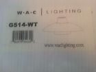 G514-wt Shade Pendant Glass Wac White - Quick Tuk Lighting Connect