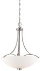 4964-84 Shaped Bowl Minka Pendant Lavery 3 Park Overland Chandelier Light