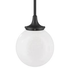 482682 Signature Hardware Alfaro Single Light 6 Inch Wide Mini Pendant - Matte Black
