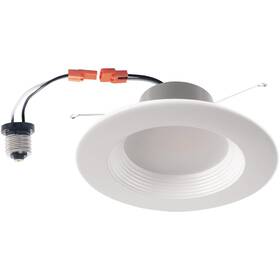 D836-cct Sim Supply Inc. 5 Inch /6 Retrofit Ic Rated White Led Cct Tunable Downlight With Baffle Trim