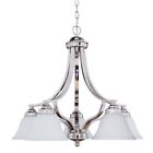 9828pln5 Single 9828-5 5 Jeremiah Nickel Polished Portia Light Chandelier Tier Lighting