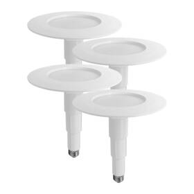 Srf675850dim26e4p Soliseed 4 Pack 5/6 Inch Led Can Lights Length Adjustable Recessed Lightsretrofit Downlig
