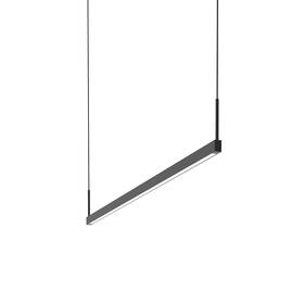 2816.25-4-35 Sonneman 2816-4-35 Thin-line Single Sided 48 Inch W Led Linear Pendant - Black