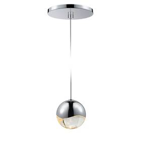 2913-01-med Sonneman Grapes Medium Led Pendant With Round Canopy Polished Chrome -