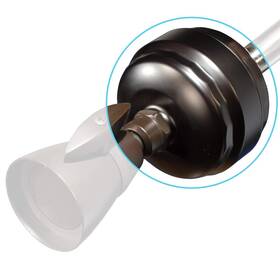 Sprite 741517105214 Showers Slb-orb Slim-line Brass Metal Shower Filter Oil Rubbed Bronze