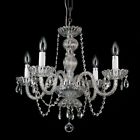 St-4-crystal Starthi Mini Crystal Chandelier Antique Pendant Ceiling Light
