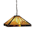 Ch33359mr16-dh2 Stained Glass Style Pendant Tiffany Lamp Shade Mission Chloe " 16