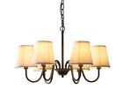 Stamo Lights Hanging Chandelier Ceiling Lighting Fixture Fabric 606034426320