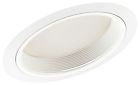 612w-wh Standard Downlight Juno Reflector Lighting Baf Cone Slope White