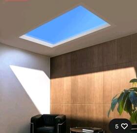 Skt-1 Stecutts Smart Blue Sky Light Ceiling Lamp App Control And Biological Rhythm Simulate
