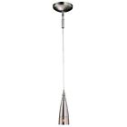 476125 Steel Bay -open Rocket Pendant Package Design Hampton Modern Brushed Mini