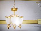 Sdc5107ab Stiffel Brass Scroll Solid Decor Light Chandelier Aged Finish Nib