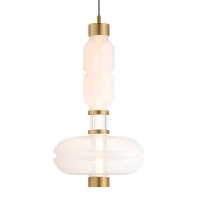 Sm18592gld Studio M Sm18592 Gusto 22 Inch Tall Led Abstract Pendant - Gold