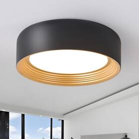 Sn-8876-bg30 Suenigle Dimmable Modern Led Flush Mount Ceiling Light 11.8 Inch 5cct 24w/3000k-6000k