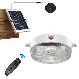 Sunbonar 762704068693 Solar Ceiling Light Motion Sensor Dimmable 6000k/4000k/3200k 5 Modes Daytime