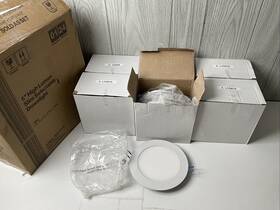 Sunco 840360601857 23 Pack 6 Inch Ultra Thin Led Recessed Selectable Cct Lights 1500 Lumen