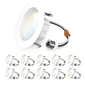 Bfdr4-11w-27k Sunco Dl 5k-10pk 10 Pack 4 Inch Led Recessed Lights Retrofit Can Lighting 660 Lm 11w 40