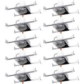 Sunco Lighting 726630038472 10 Pack 4 Inch Can Lights Housing New Construction Recessed Hous