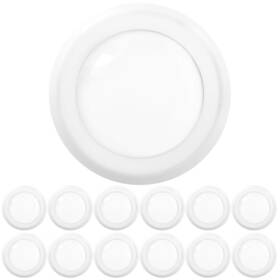 Sunco Lighting 810000073368 12 Pack 5/6 Inch Led Disk Lights Flush Mount Disc Recessed Ceiling Can Lighti