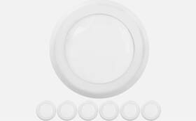 Sunco Lighting 810000076826 6 Pack Led Disc Lights Ceiling Inch Flush Mount Disk Light