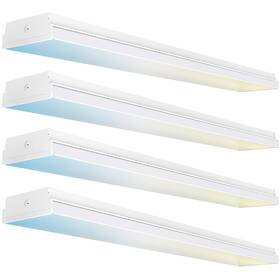 Sunco Lighting 840360610606 Led 7 Inch Linkable Utility Industrial Commercial Warehouse Garage Ceil