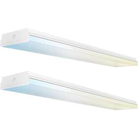 Sunco Lighting 840360610620 Garage Led Shop Lights For Workshop 4ft 8 Inch Width 2 Pack