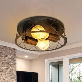 Sunco Lighting 840360610903 Entryway Light Fixture Vintage Hallway Flush Mount Ceiling Mode