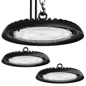 Ufo-200dw-bk Sunco Lighting High Bay Led Shop Lights Ufo For Workshop Commercial Warehouse Light Inch