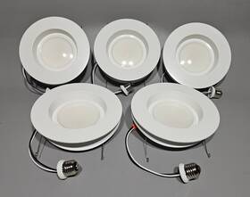 S11-dl6d-13w Sunco 5-pack 4 Inch Led 3000k Can Lights Retrofit Recessed Warm White Color New