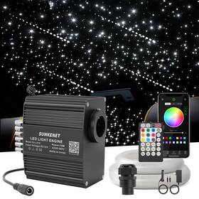 Skn62126 Sunkenet 12w Rgbw Twinkle And Meteor Fiber Optic Starlight Headliner Kit Car/home