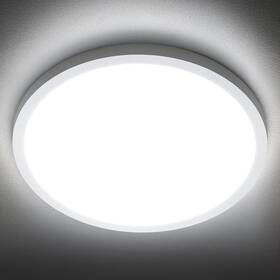 Bq-ypl-m300-24-n Sunrider Led Flush Mount Ceiling Light Fixture 6000k Cool White 2400lm 12