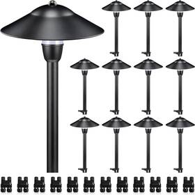 Sunvie-lvl-12p Sunvie Led Low Voltage Landscape Lights 3w Cast-aluminum Pathway V