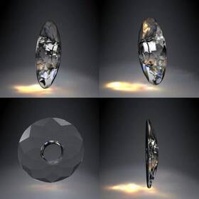 8950 Swarovski Swarvoski Crystal Bobeche Cristal Superieur Austria Chandelier Lamps Light