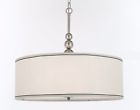 T205-420-3 Harrison Lane Stewart Light Chandelier Pendant With Drum 757347510593