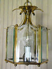 Tall136 Brass Ceiling Modern Hexagon 002 Ornate Star " 10 Lamp Clear Good