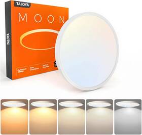 Taloya 705353694783 Flush Mount 12 Inch Ceiling Light Milk White Shell 20w Surface L