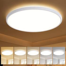 Taloya 971146177175 18 Inch Flush Mount Led Ceiling Light Fixture 5 Color Temperature Settings Ro