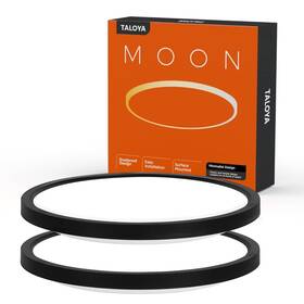 Taloya 971146177816 2 Pack Of Black 10 Inch Led Ceiling Light Fixture Flush Mount For Closet Porc