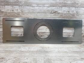 0650-1003 Tamco 25 Tamlite Lighting Rough 4-5-6- Np 4 Inch /5 /6 Non-painted Recessed Rough-in Plate