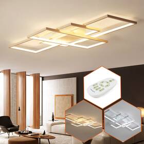 Tbvechi 764901986831 Modern Acrylic Led Ceiling Light Living Room Dimmable Chandelier Lamp Fixture