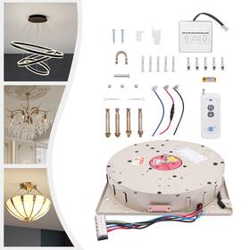 Ddj100-5 Tbvechi Electric Chandelier Hoist Lifter System Remote Control Motor Villas Pen