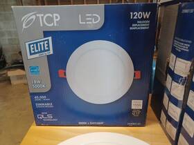 Ddr80150 Tcp New Lot Of 6 1550 Lumen 8 Inch Round Downlight - 5000k
