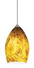 P68mp-stn-ams Teardrop 12v Light Pendant Lamp 1lt Monopoint Juno Satin Nickel