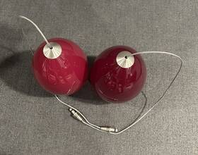 700fjfirfas Tech Lighting Lot Of 2 Pieces Firefrost Red Pendant Lights Freejack Comes As