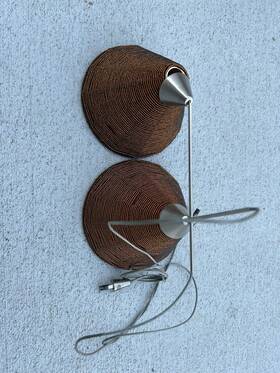 700kegydas Tech Lighting 700kegydas. Lot Of 2 Egyptian Low Voltage Freejack Mini Pendant
