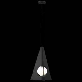 700tdoblpgb Tech Lighting Visual Comfort Modern Orbel Pyramid Pendant Nightshade Black 700tdoblpb Light