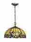 Th12234 Dale Tiffany New Ceiling Fixture Cabrini Antique Brass Metal On Off Ul-l