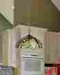 Th13114 Dale Tiffany New Paloma Pendant Light Fixture Jewel Glass Mosaic Metal B
