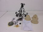 12203fioi Three Chandelier Ivory Mini Maxim Frosted Lighting Light Glass