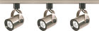 Tk354 Three Nickel Mini Heads Light Satco Track Brushed Lighting Kit